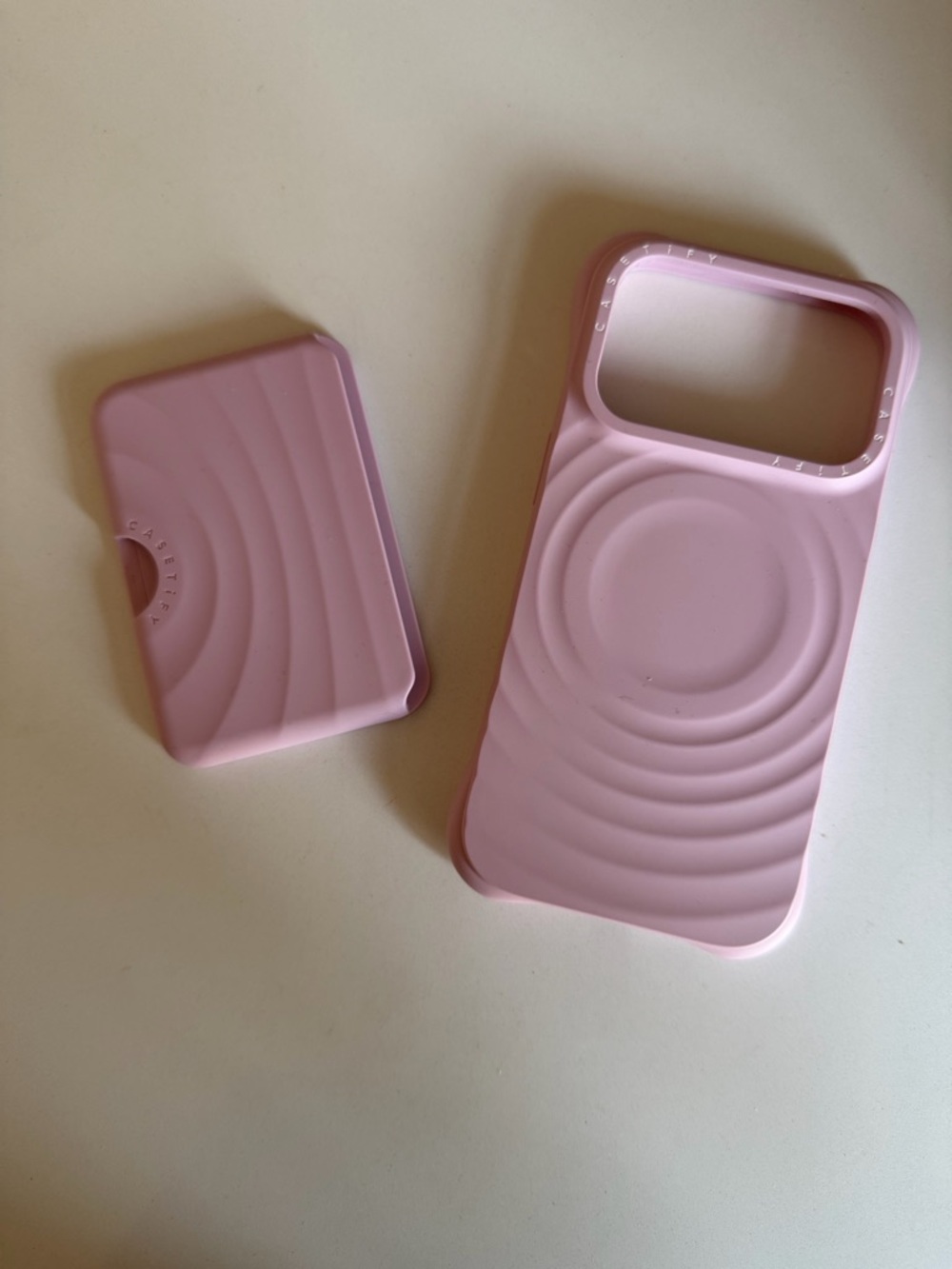 Casetify Silicone Ripple iPhone Case with Card Holder